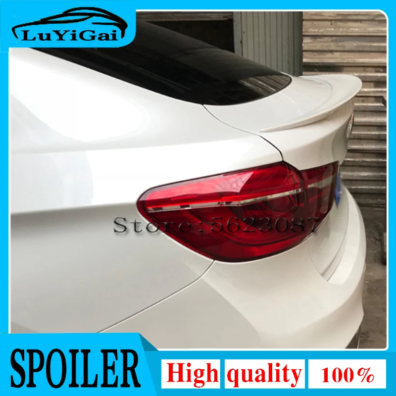 car styling ABS X6 F16 Rear Spoiler Trunk Wing for BMW X6 F16 M-Performance style