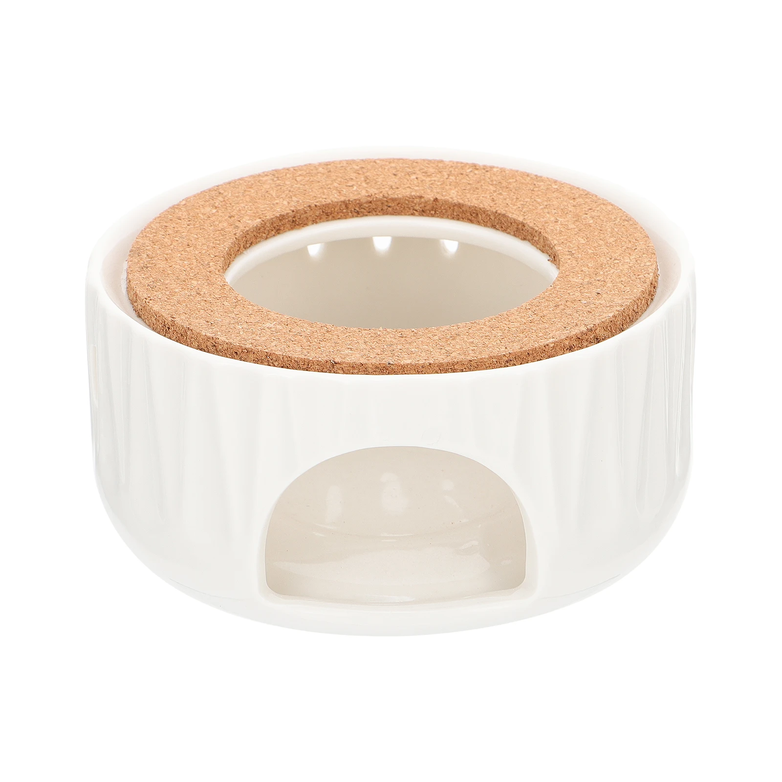 

Ceramic Tea Warmer C Holder Retro Heater Elegant Non Slip Bottom Beautiful Shape Simple Design Household Tea Pot Base