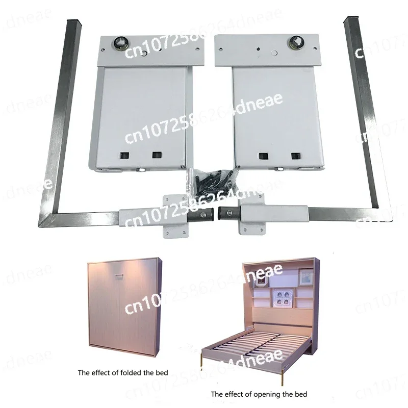 

Murphy Mechanism with 9 Bold Springs Hidden Hardware Kits Fold Wall Hinges Accessories For 1m-1.5m width