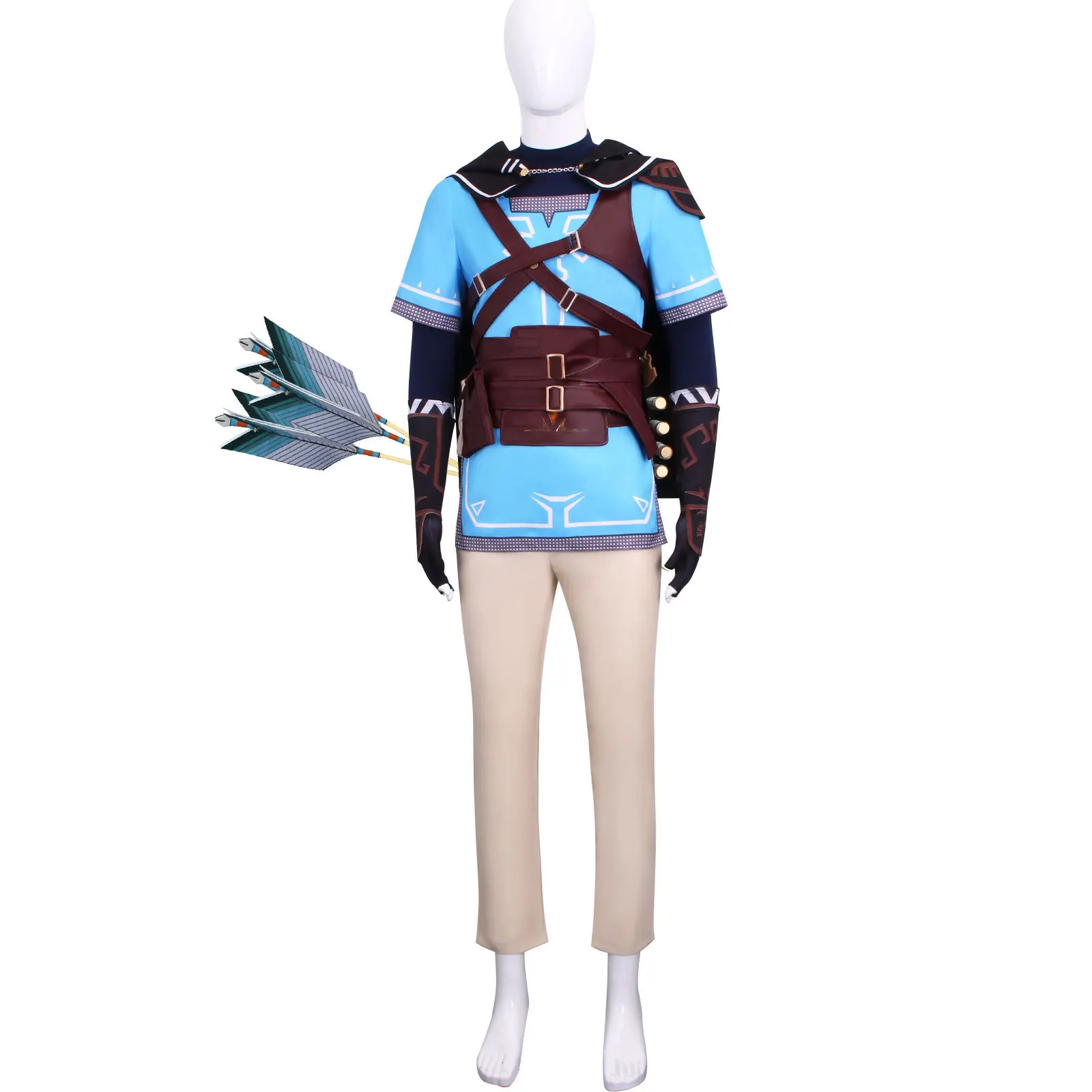 

Tears Of The Kingdom Link Cosplay Costume Same As The Game Character