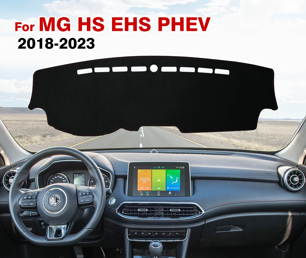 Für mg hs ehs phev Armaturen brett Matte Sonnenschutz Anti-UV-Teppiche Autozubehör Auto Armaturen brett Abdeckung
