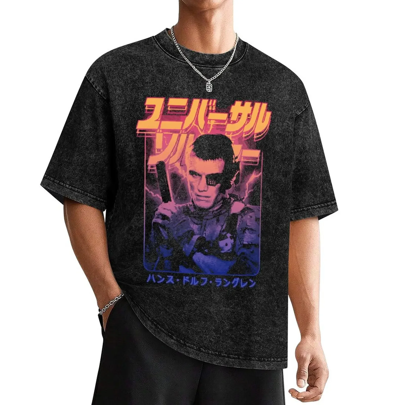 

Universal Soldier: GR13 T-Shirt summer top anime tshirt mens cotton t shirts