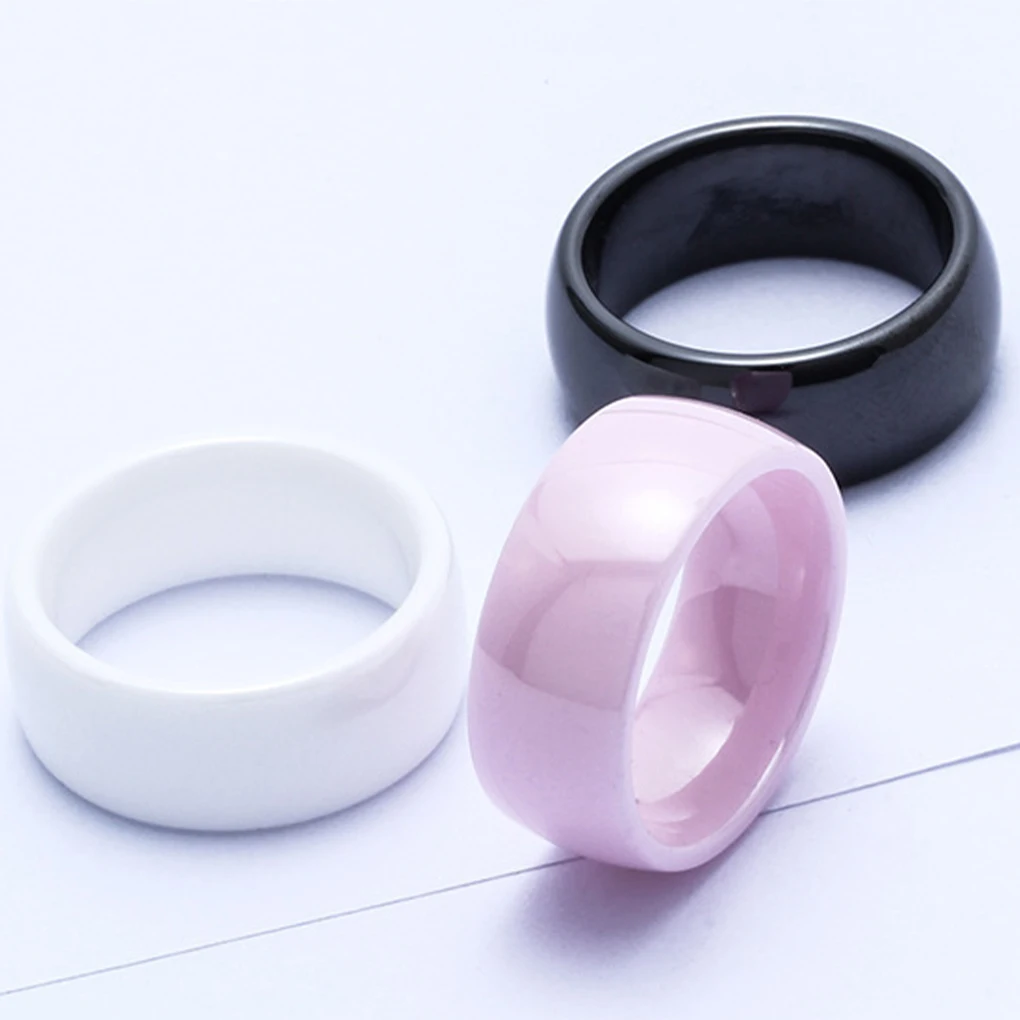 Stylish Ceramic Ring – Wedding Rings For Women Trendy And Elegant Ceramics Fashion Couple Ring Gift