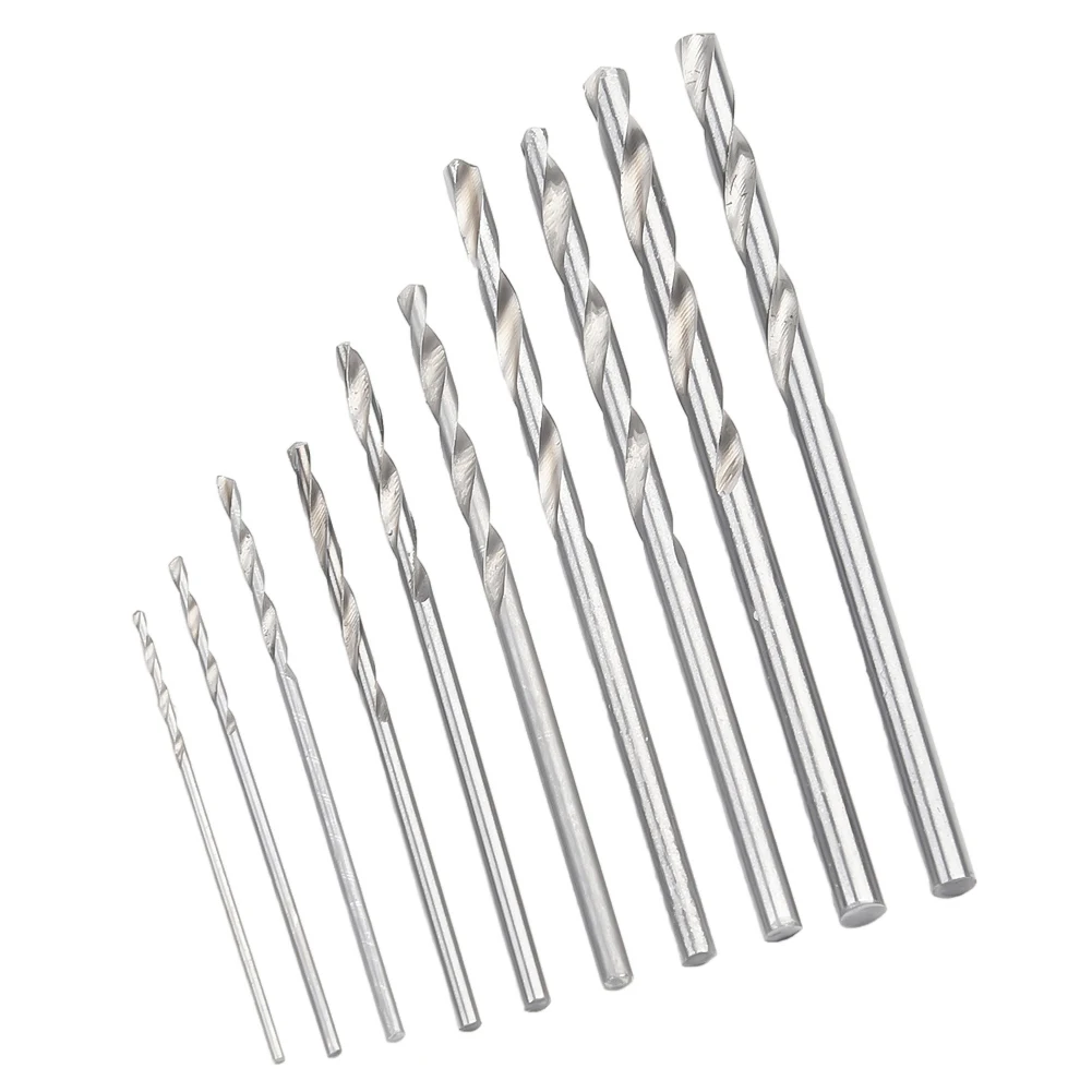 Efficient Linden Plastic Hand Drill Drill Bits 0.3-3.2mm Range 0.8-3.0mm Drill Bits Siz 11Pcs Set Aluminum Alloy