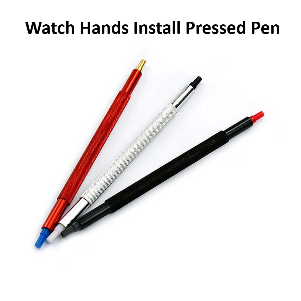 3 in 1 Watch Repair Tool Double-ended Watch Hands Install Pressed Pen Filling Pin Spare Kits