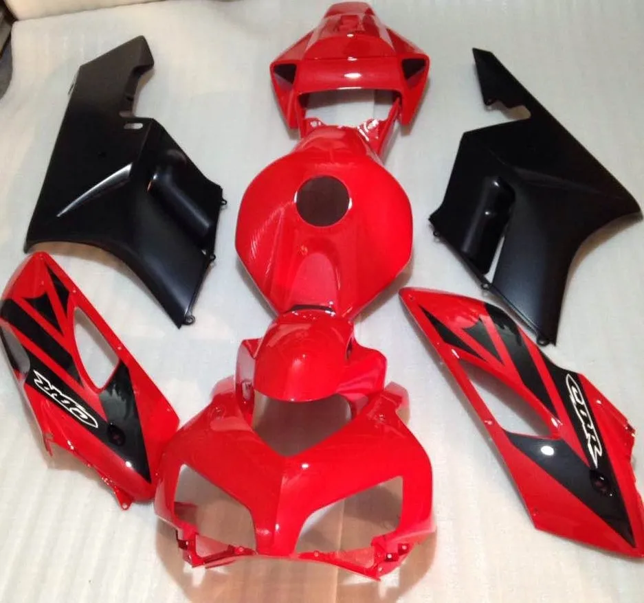 H-Injection molding body kit  Red black for Honda CBR1000RR 04 05 white motorcycle fairings set CBR 1000RR 2004 2005