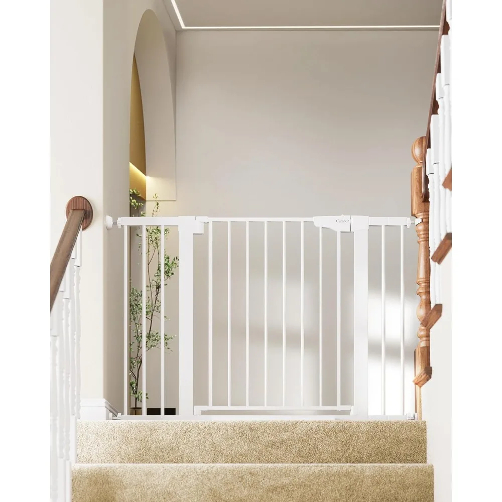 

29.7-46" Baby Gate for Stairs, Mom's Choice Awards Winner-Auto Close Dog Gate for the House