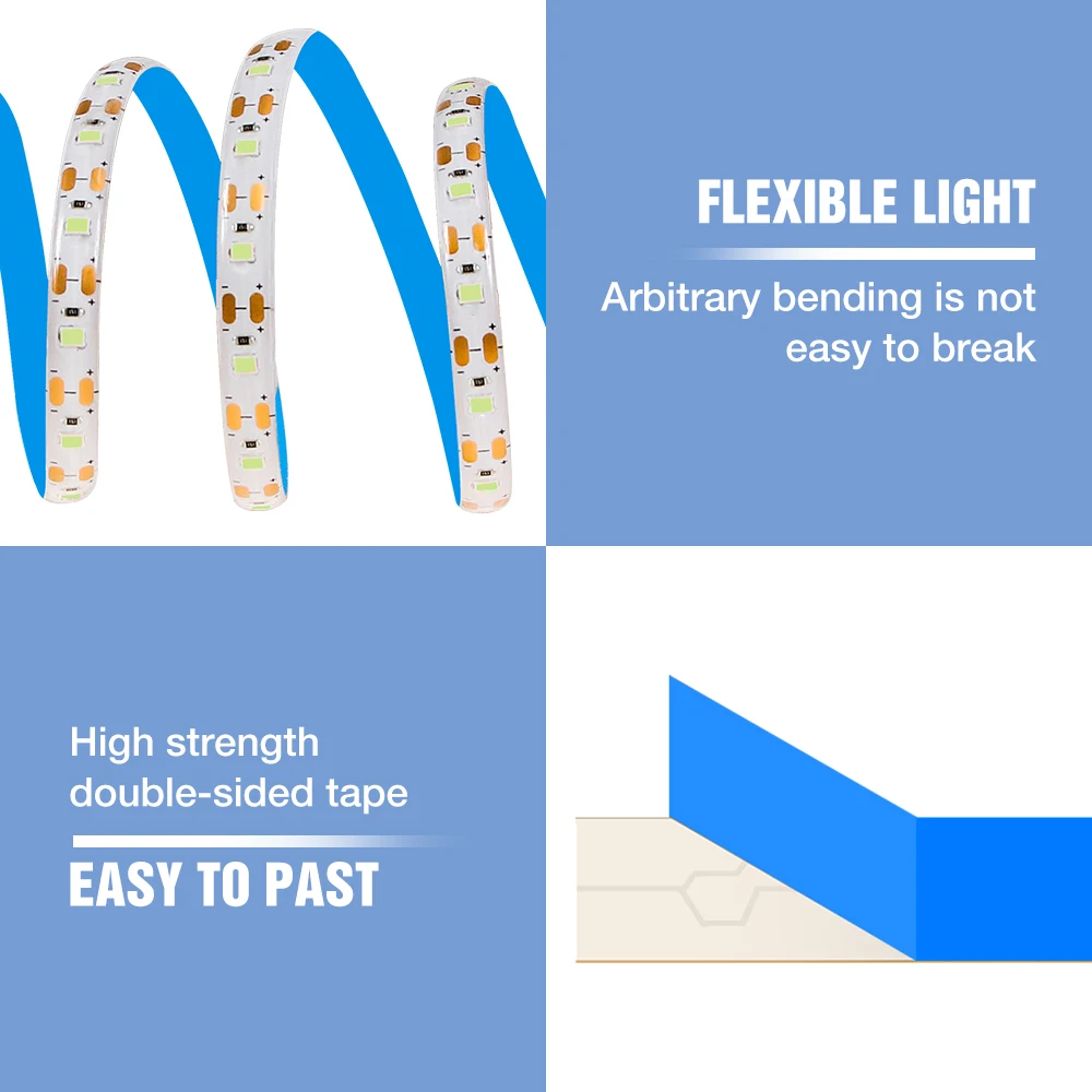 LED 성장 빛 수경 법 실내 재배 램프 묘목 Phytolamp 0.5M 1M 2M 3M 꽃 씨앗 성장 상자 LED 식물 조명