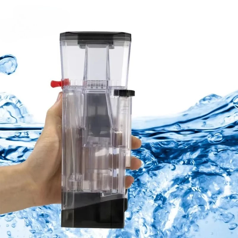 Mini Hanging Protein Skimmer, Nano Aquarium Marine Saltwater Coral Tank Protein Skimmer, DC5V USB Interface Fish Tank Filter