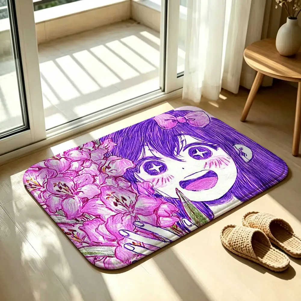 N-New G-Game O-Omori Floor Mat Soft Non Slip for Entry Door Bathroom Indoor Home Decorative Carpet