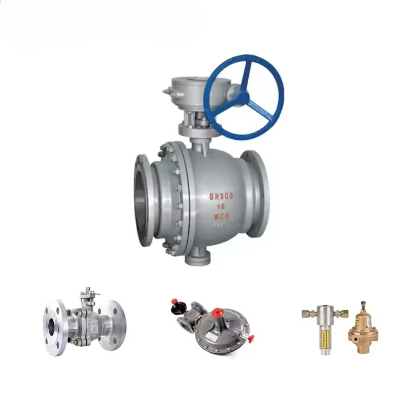 Industrial trunnion mounted ball valve globe valves flange gate valve