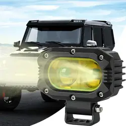 Exploradoras LED Para Moto Adjustable Motorcycle LED Lights Sturdy Dustproof Shockproof Fog Lights For Agricultural Vehicles