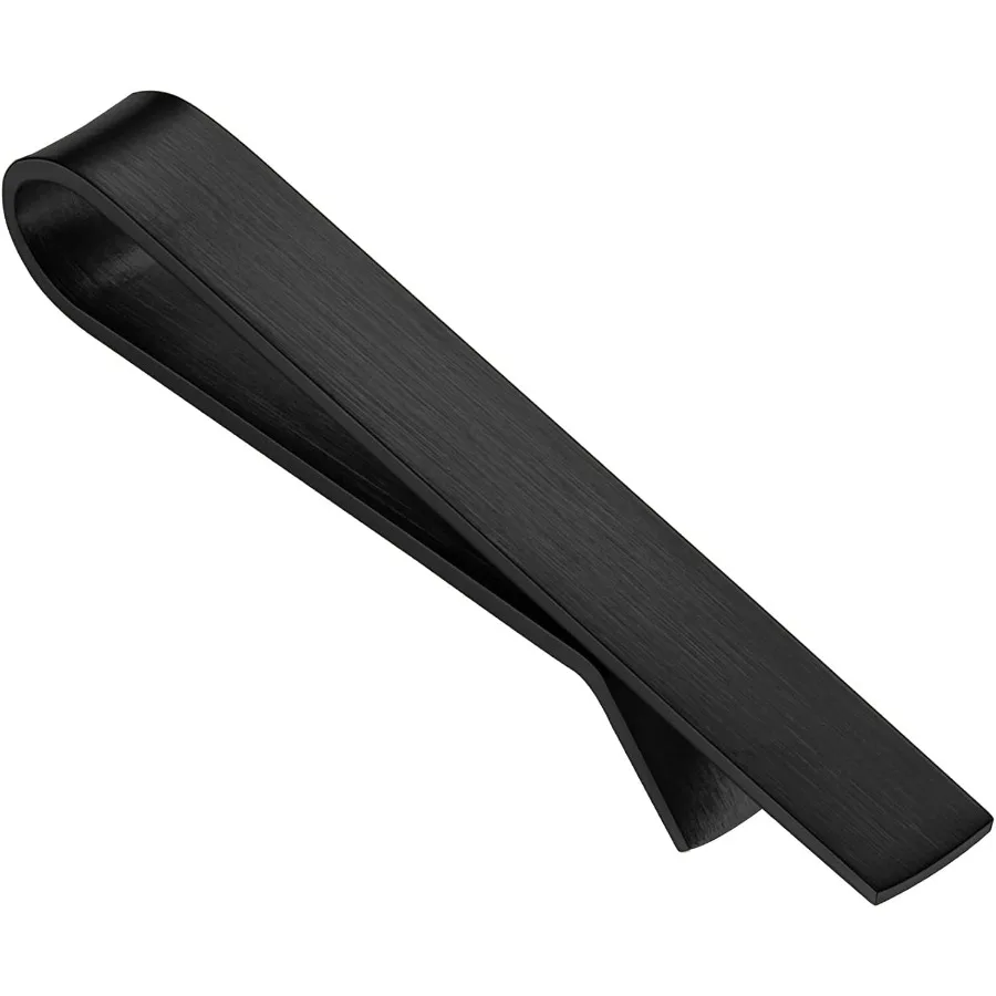 2 Inch Skinny Tie Clip Bar Set for Men Elegant Accessory for Wedding Business Meeting Formal Party Perfect Gift Set with Stylis