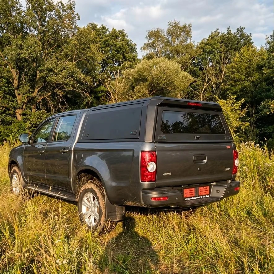 

Lightweight Aluminum Alloy Truck Camper Hardtop Canopy with Locking Function for JAC T6/T8