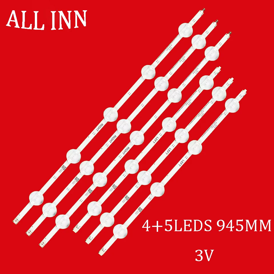 

Лента светодиодной подсветки 9LED для Grundig 49VLX8000BP 49VLX7850BP 49VLX70LDL 49VLX7020 49VLX7010 49VLX6950BP 49VLX7980 49VLX6000