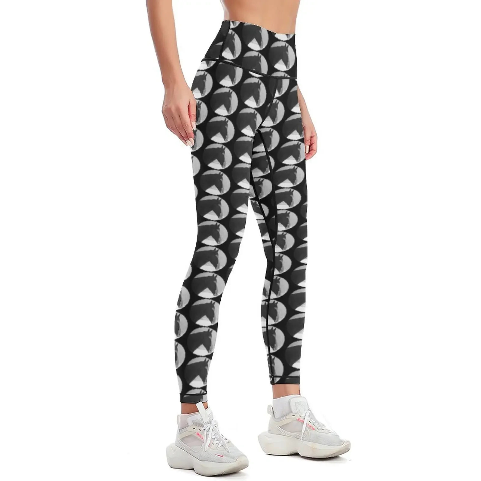 Presence of Healing B&W (Photography) Leggings sportswear for gym Women's trousers gym pants Pants sport Womens Leggings