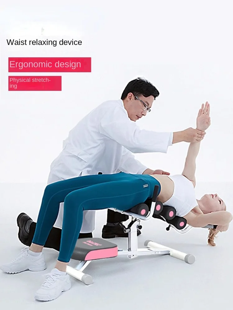 Waist traction relaxation stretcher