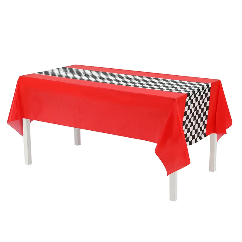 Race Car Party Supplies with Banner Balloon Tablecloth Gift Boxes & Traffic Light Props for Racing Car Birthday Party Decoration - view 6