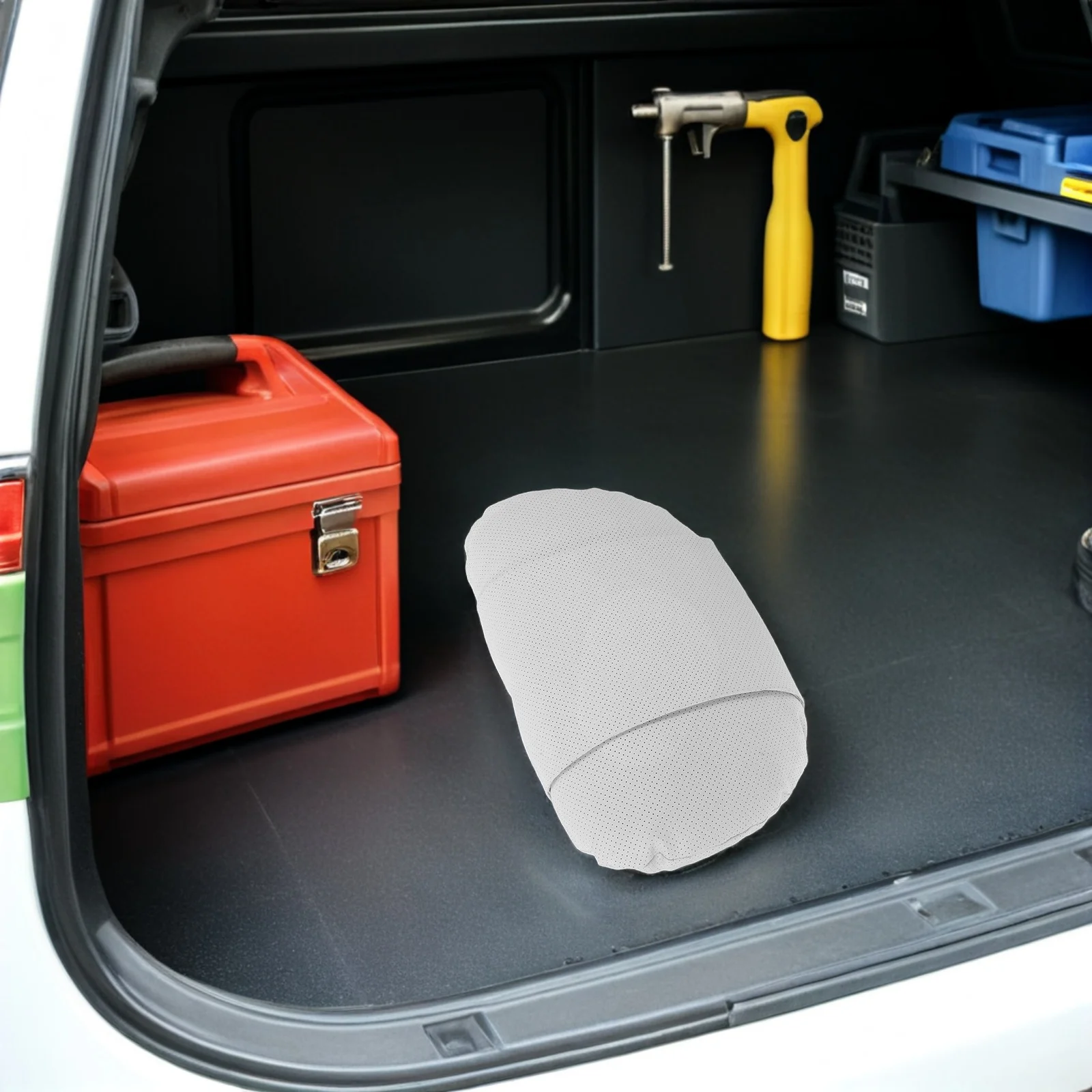 

Car Lumbar Support Pillow Breathable Mesh Lumbar Cushion For Driving Long Trips Lower Back Pain Relief Car Seat Backrest