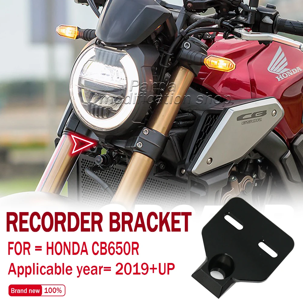 For HONDA cb650r 2019 2020 2021 2022 accessories  Motorcycle The moto CB 650 R  Parts  Camrack Driving Recorder Bracket