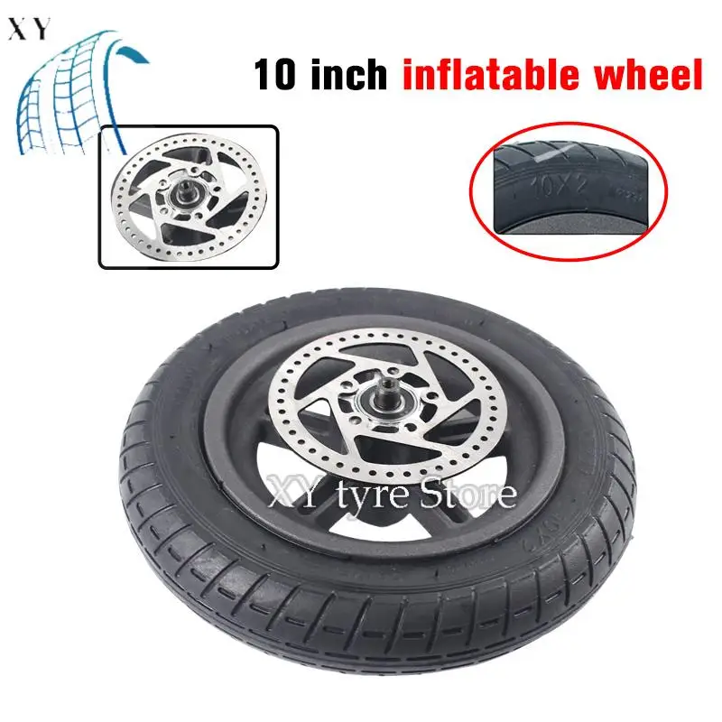 10X2 Inches Tires for  Mijia M365 Mi Electric Scooter Tyres Thicker Inflation Wheel Tyre Outer Inner Tube Pneumatic Tyre