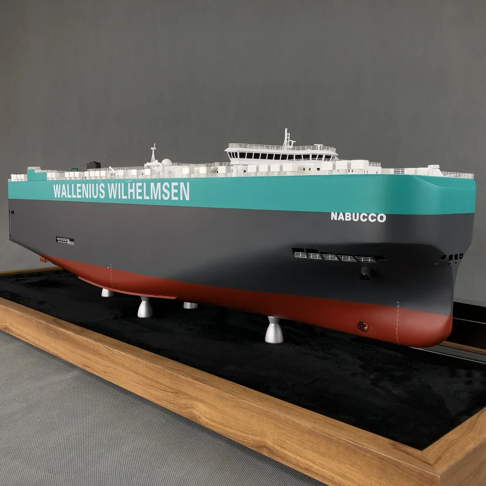 Simulation Car Transport Ship Model Ro-ro Ship Static Model
