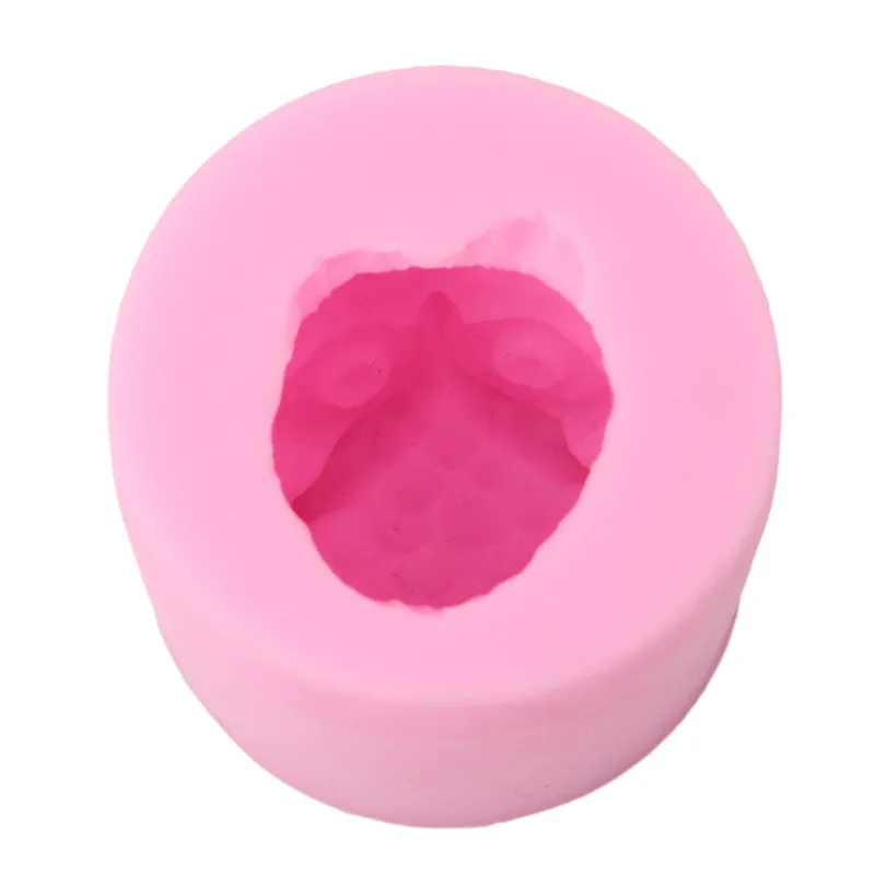 Owl Shape Silicone Cake Mold 3D Flower Fondant Mold Cupcake Jelly Candy Chocolate Decoration Baking Tool Moulds