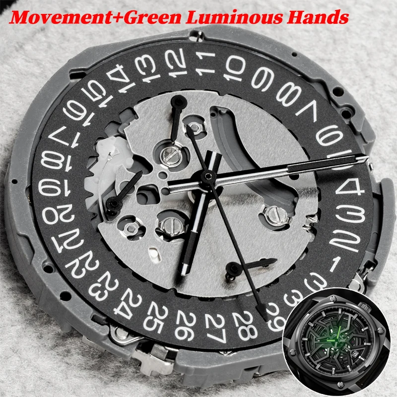

Japan VK63A Chronograph Quartz Movement with Battery Japan Mechanism for VK63 VK61A VK67A Mod Replace Movement