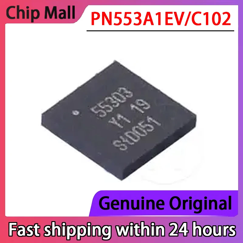 

1PCS Original Genuine Patch PN553A1EV/C102 Printed Silk 55303 BGA-64 RF RF Communication IC