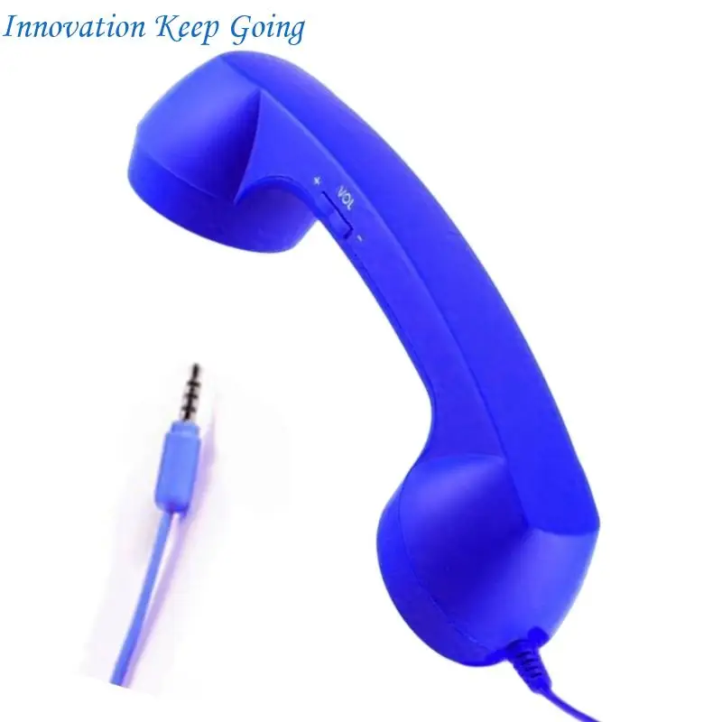 E65C Sound Phone Headsets With 3.5mm Plugs Optimized Microphones Noise Reductions ABS Construction Comfortable Long Use