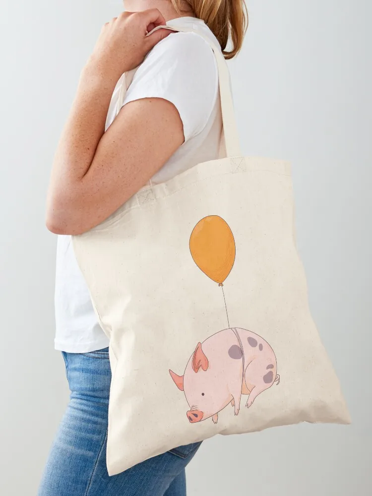 

When Pigs Fly Tote Bag free delivery bags custom canvas bag Shopping bags