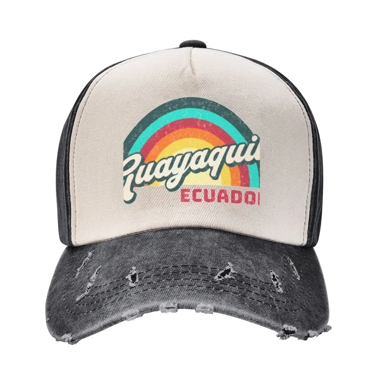 Guyaquil Ecuador America Retro Vintage Latin for Ecuadorians, Ecuadorians and lovers of that beautiful city Baseball Cap