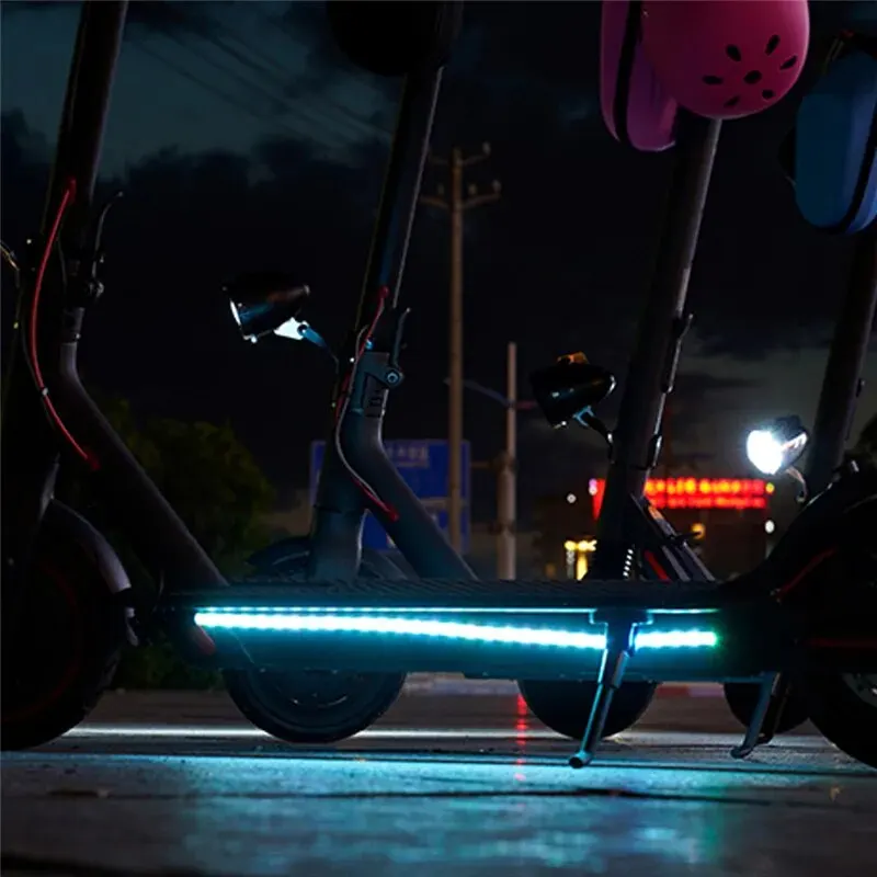 Waterproof Scooter LED Strip For Xiaomi M365 1s Pro Pro2 MI3 Electric Scooter Safety Night Light Flashlight Lamp Multiple Color image 4