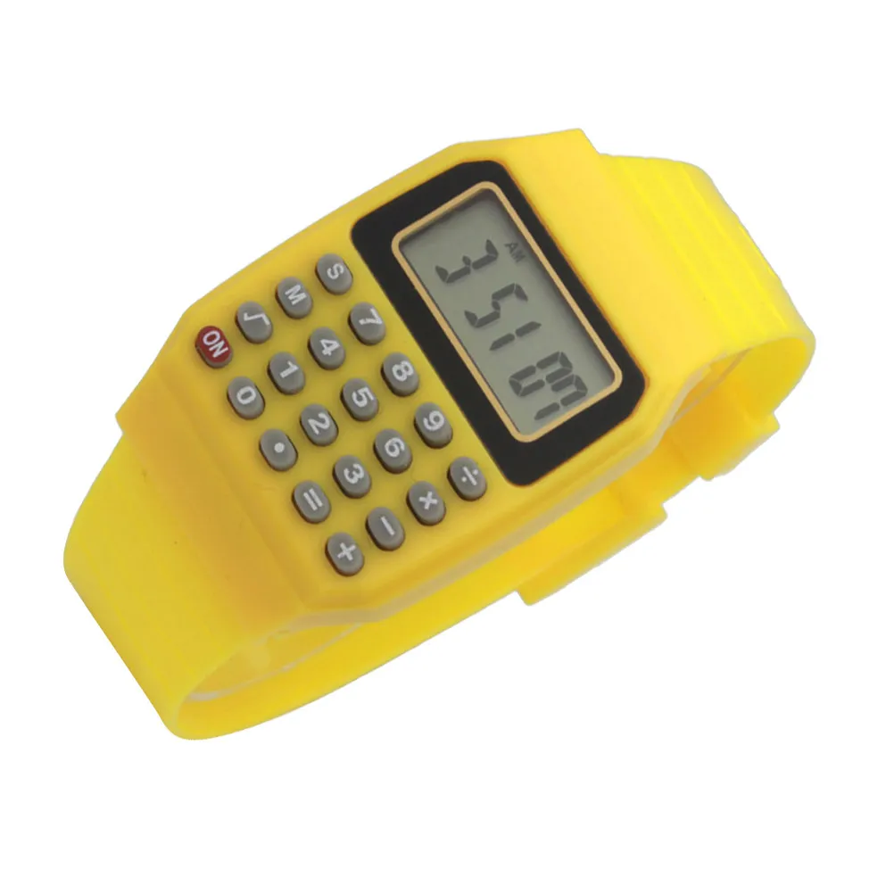 

2pcs Computer Portable Calculation For Kids Math Learning Tool Birthday Gift Calculator For Kids Calculation Watch Children