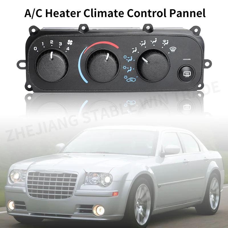 

599-149 4596277AA 4596277AB New A/C Heater Climate Control Module For Chrysler Sebring Dodge Stratus 2001-2006 Auto Accessories