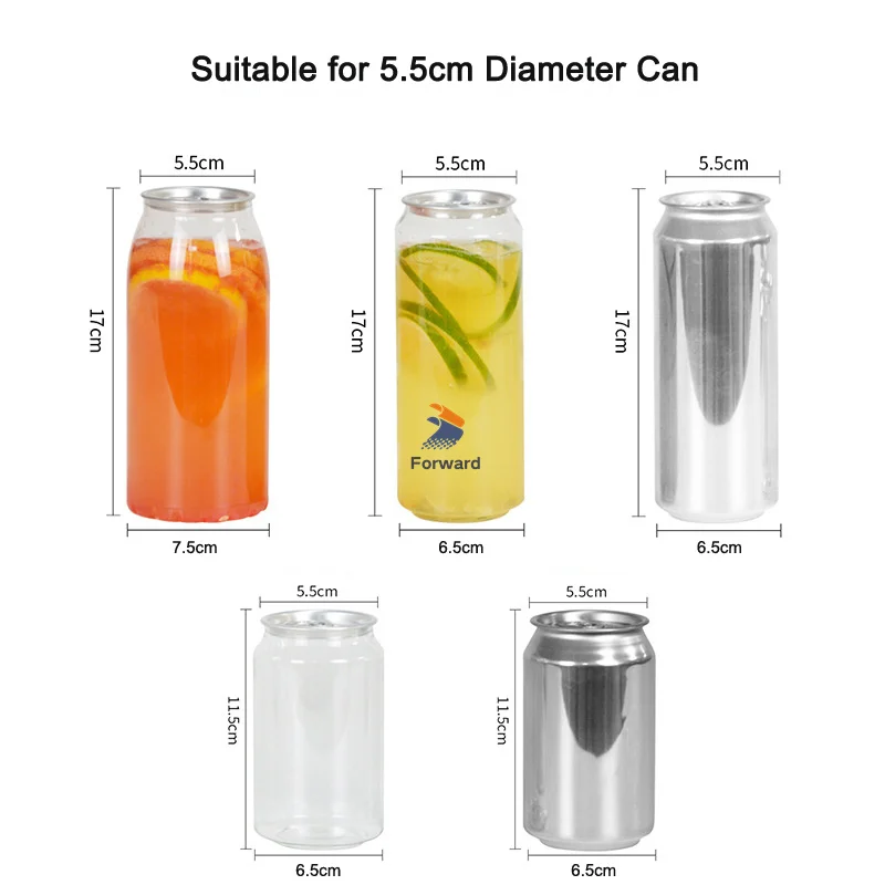 Intelligent Tin Can Sealing Machine Automatic Rotary 5.5mm PET Bottle Can Seamer Beer Can Sealer For Food Beverage