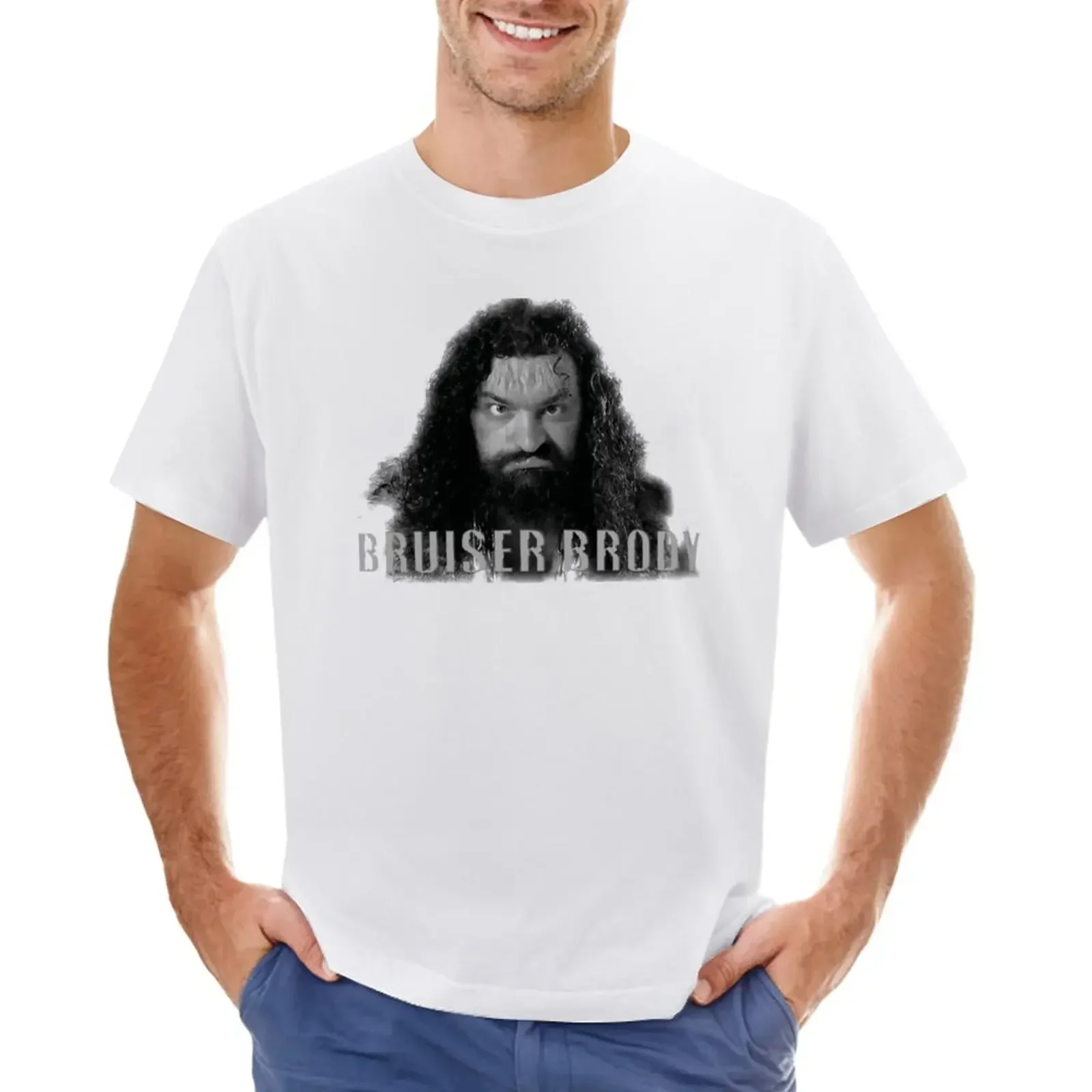 Short sleeve tee new edition summer clothes customs slim fit t shirts for men BRUISER BRODY T-Shirt mens designer clothes 2024