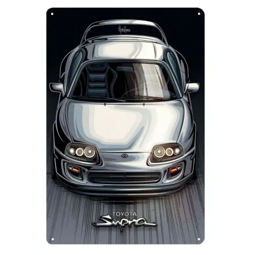 Car Metal Poster Tin Sign - 20x30cm Collectable Plate