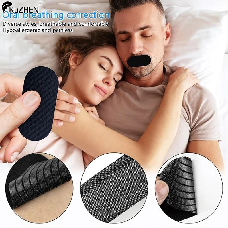 

10Pcs Anti-Snoring Patch Nose Breathing Correction Improve Sleeping Promoting Better Breath Portable Night Sleep Orthosis Tape