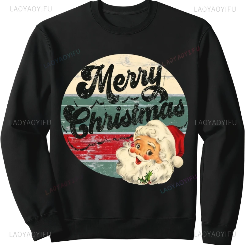 سانتا سترة مضحك عيد الميلاد هوديس سانتا كلوز البلوز الحرارية قميص الجرافيك البلوز النساء ملابس رجل الملابس البلوز