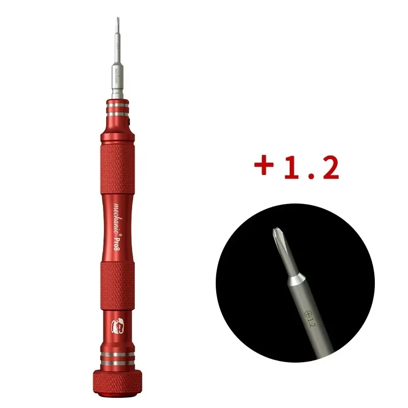 Starker magnetischer Schraubendreher MECHANIC PRO8(MAX8), spezielles Hartwerkzeug zum Zerlegen, Reparatur, Y-förmiger, fünfeckiger, Kreuzschlitz- und T2-Schraubendreher – Detail 11