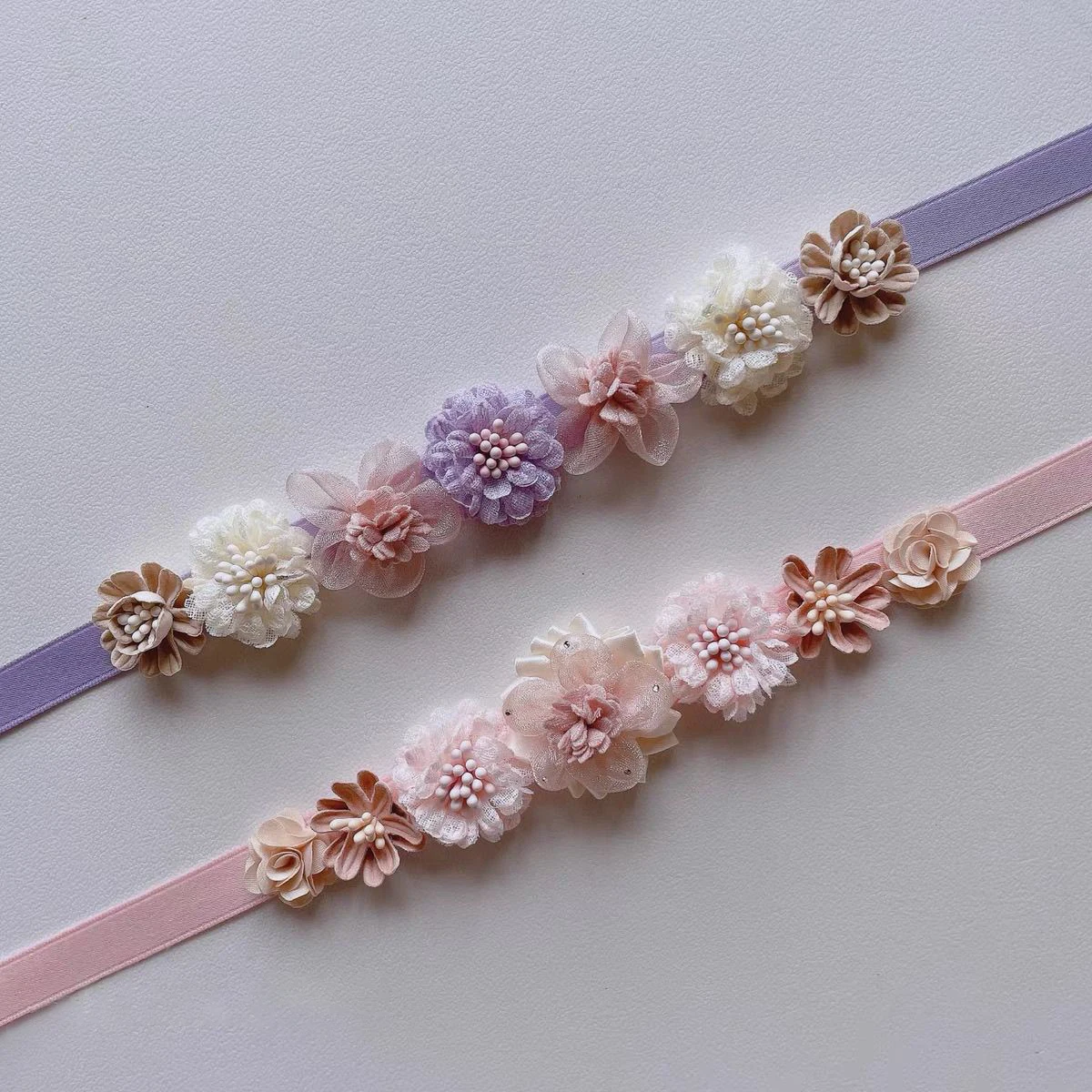 Bandas para el pelo Bun Ballet, accesorios para el cabello para niñas y mujeres, tocados hechos a mano para bailarinas, fijador de moños para niños, diadema.