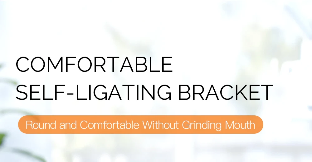 AZDENT Zahnärztliche Kieferorthopädische Selbstligierende Monoblock-Brackets Roth MBT 0.022 mit Haken 345 und Bukkalröhrchen für die Zahnmedizin – Detail 1