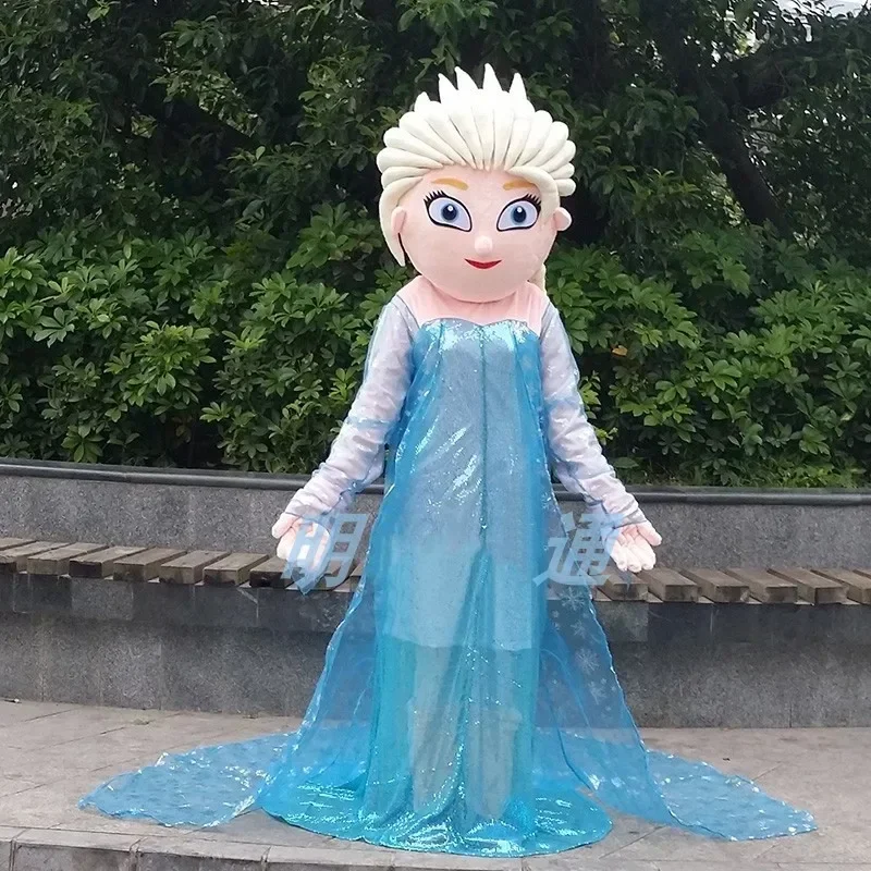 Cosplay Frozen Snow man Olaf Elsa Anna Princess character costume Mascot Advertising Fancy Dress Party Animal carnival props