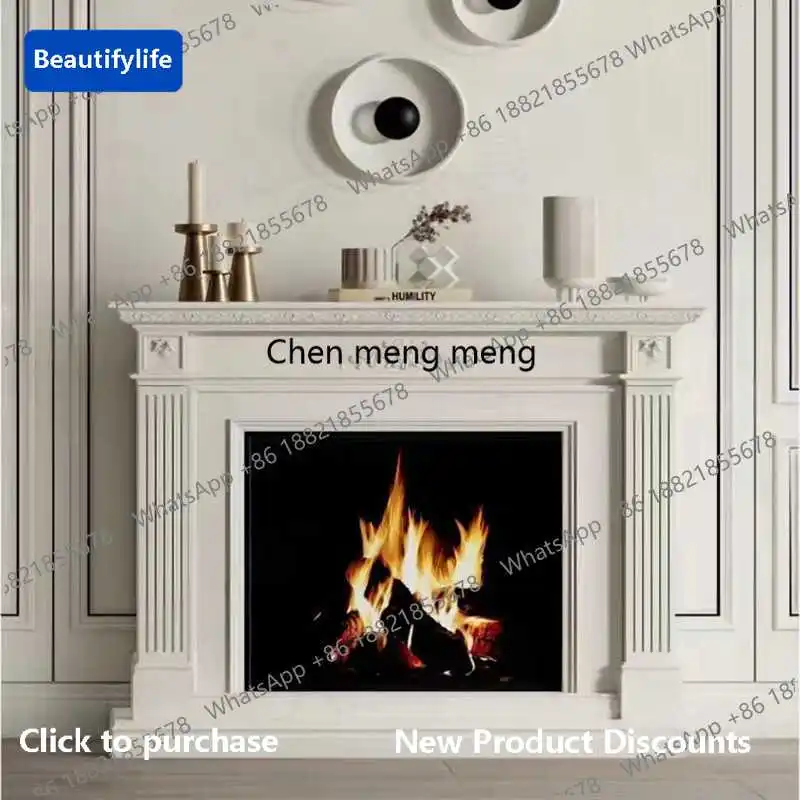 

Классический белый камин A56 для гостиной, маленькие современные роскошные деревянные шкафы для гостиной, узкие скандинавские шкафы для гостиной, мебель H