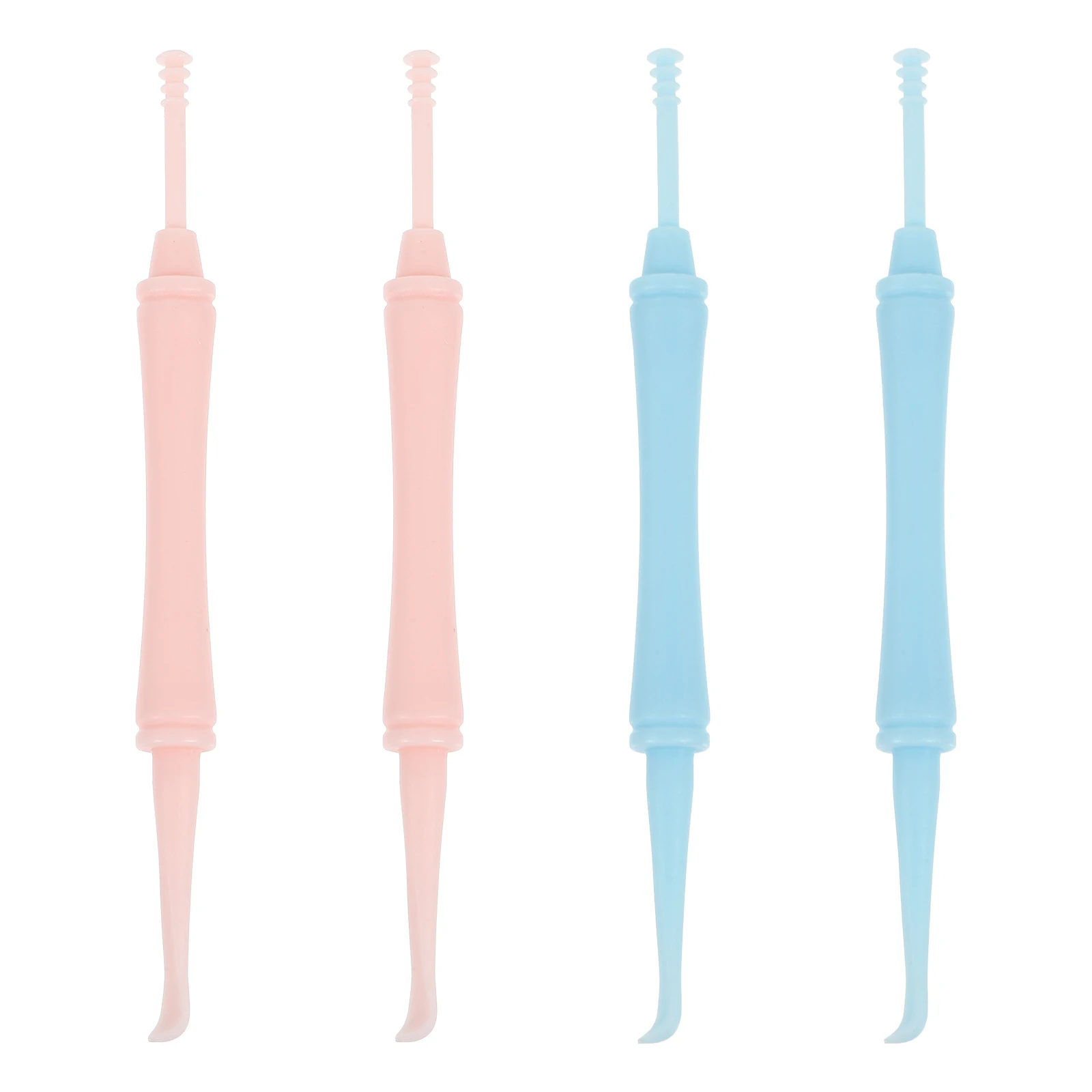

4 Pcs Cleaning Tools Ear Spoons Practical Ear Wax Scraper Portable Cleaner Removal Accessories Durable Safe Massage