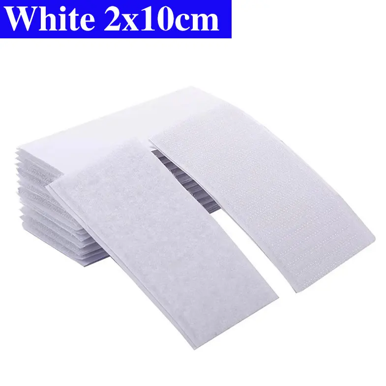 White 2x10cm