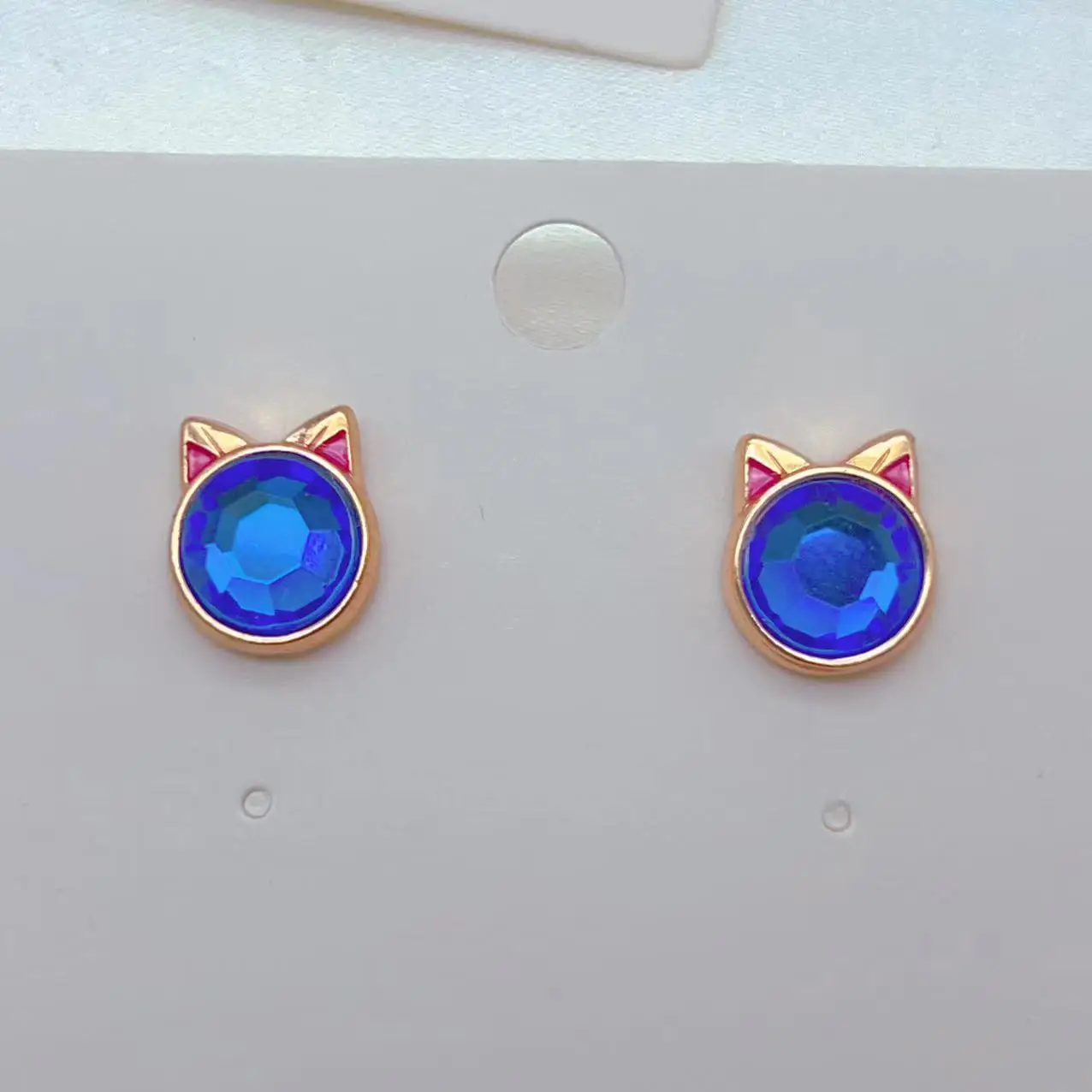 Sailor Moon Anime Peripheral Earrings Moon Hare Girl Heart Earrings Little Rabbit Holy Grail Heart of the Universe Earrings