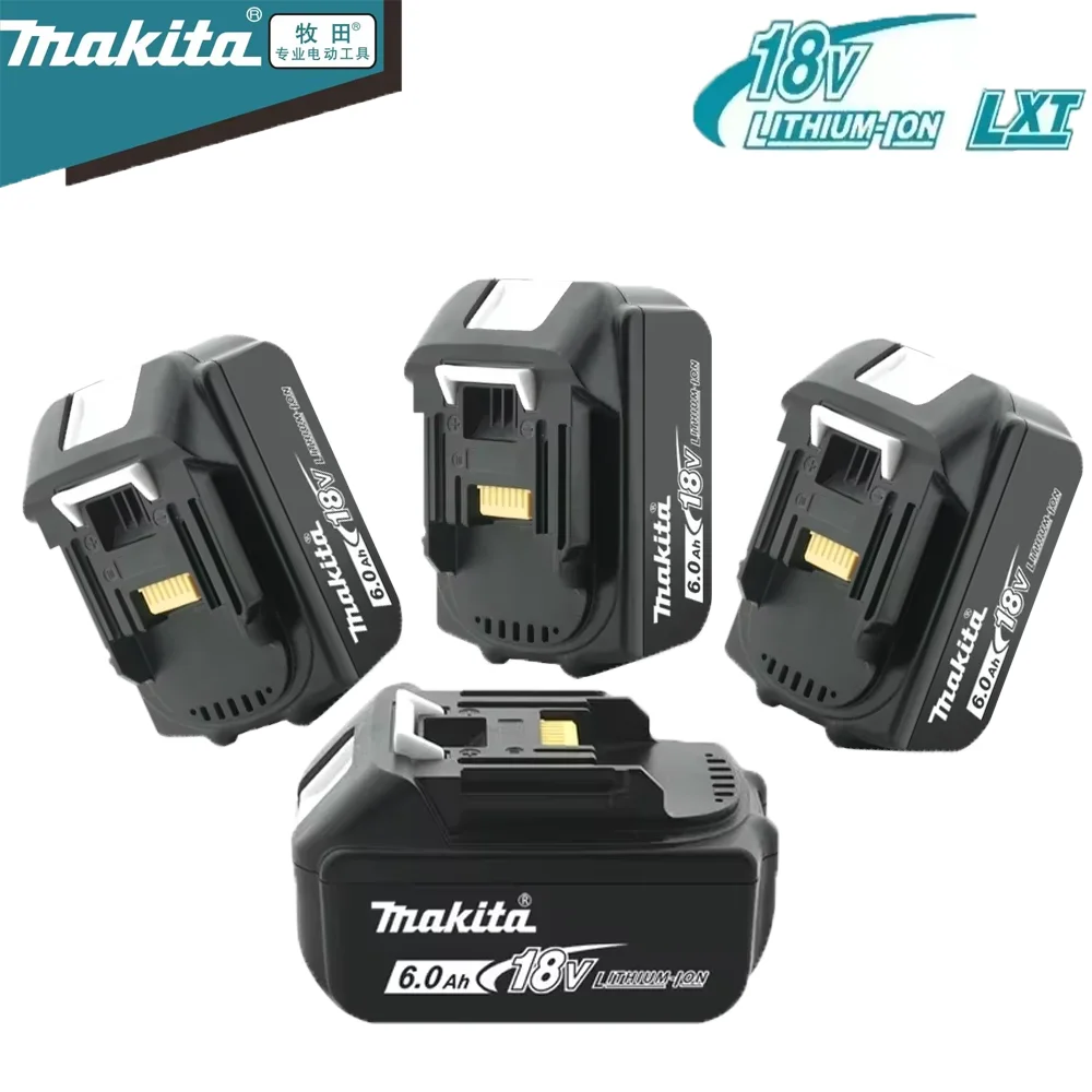 

Original Makita 18V tools Battery for 18v drill Replacement lithium Batteries BL1830B BL1850B BL1860B BL1815 BL1830 18v battery