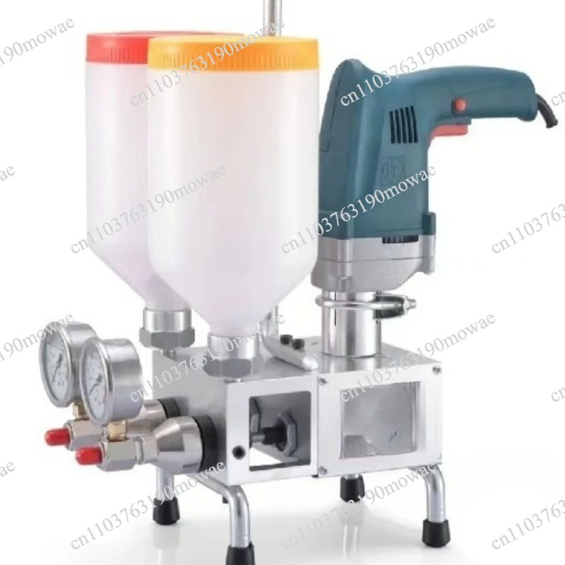

1100W Two-Component PU Grouting Pump 220V Electric Remote Control Waterproof Repair